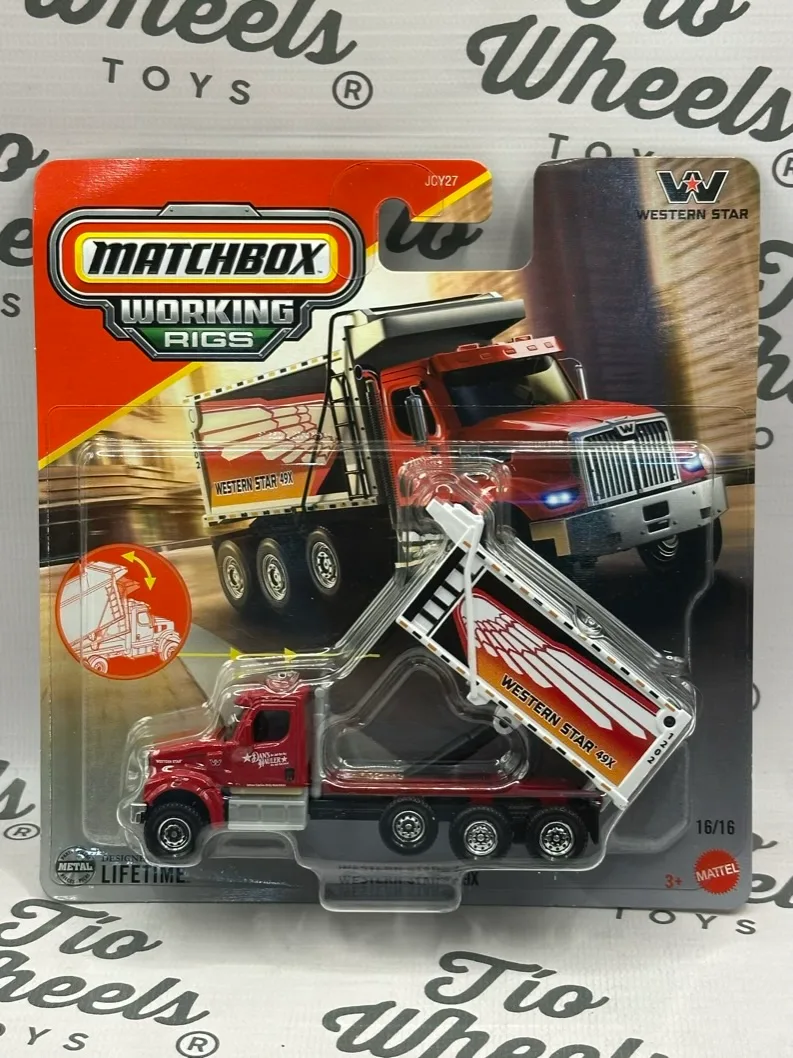 Western Star 49X Matchbox Working Rigs
