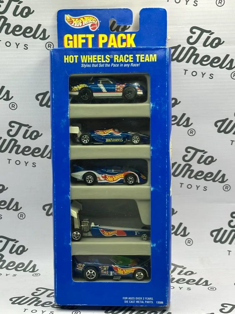 Pack 5 Hot wheels Race Team 1995
