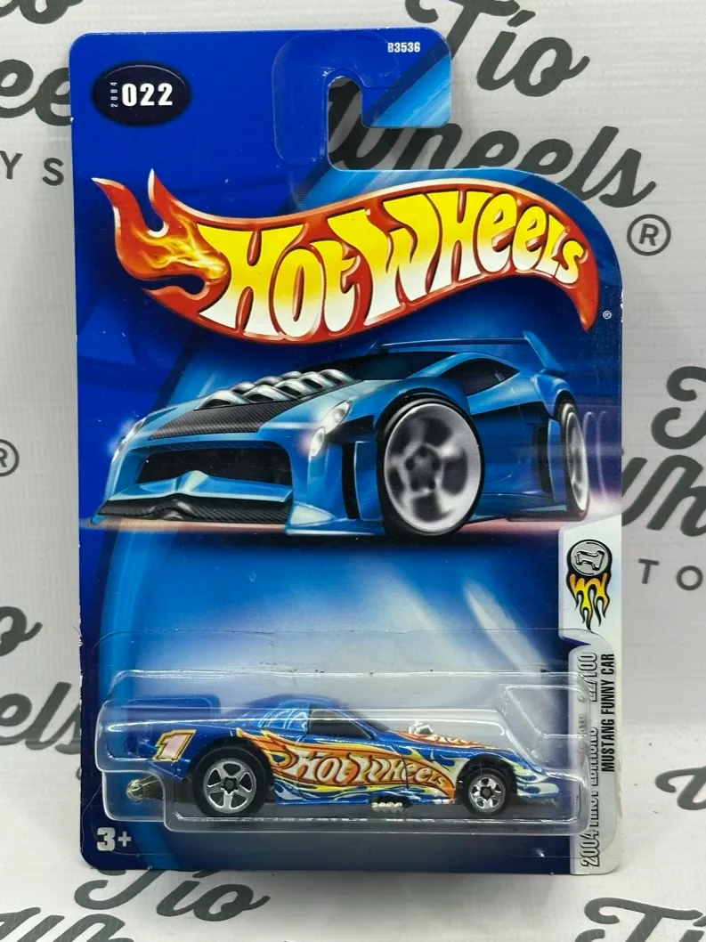 Ford Mustan Funny Car Primera Edición 2004, vidrios oscuros