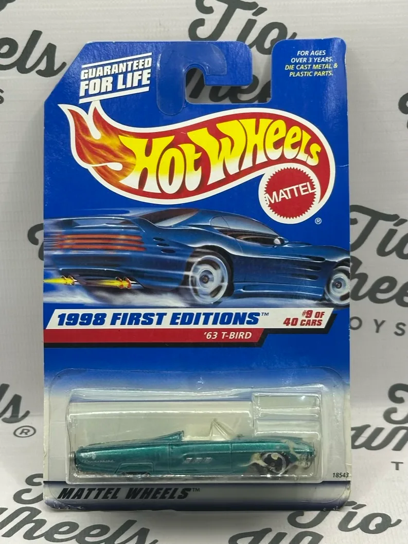 Ford Thunderbirds 1963 Primera Edición 1998 Metal detalles