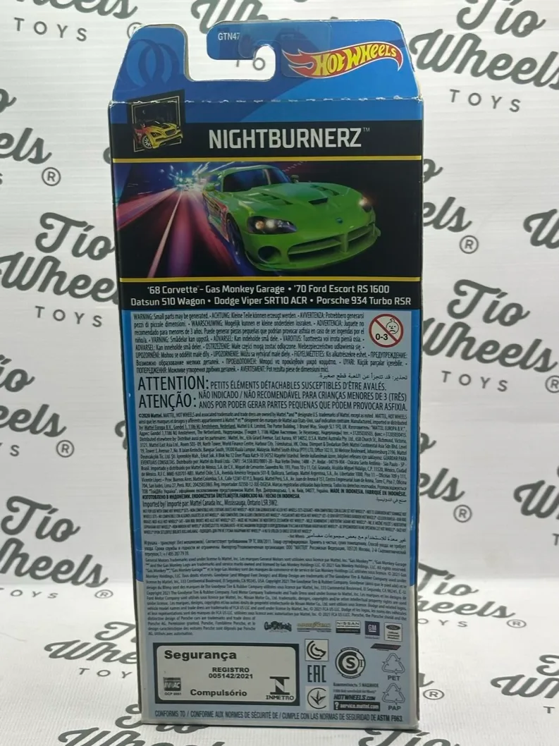 Pack 5 Nightburnez 2021