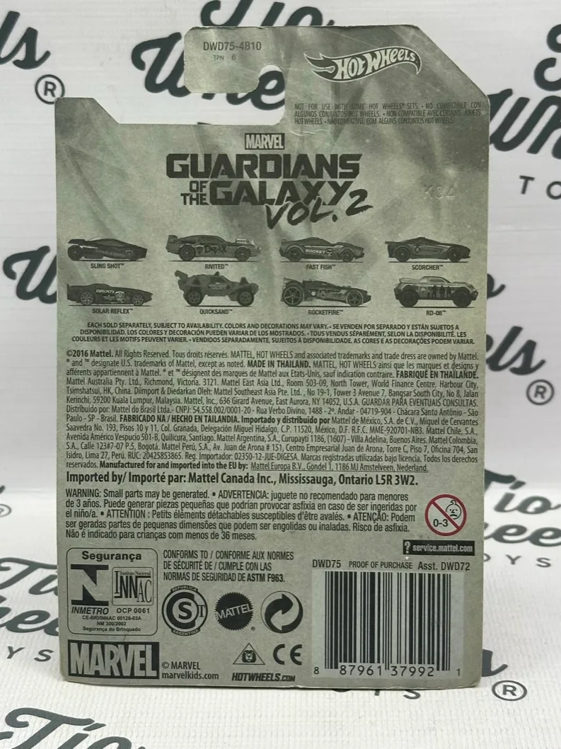 Fast Fish Rocket Raccoon Guardianes de la Galaxia