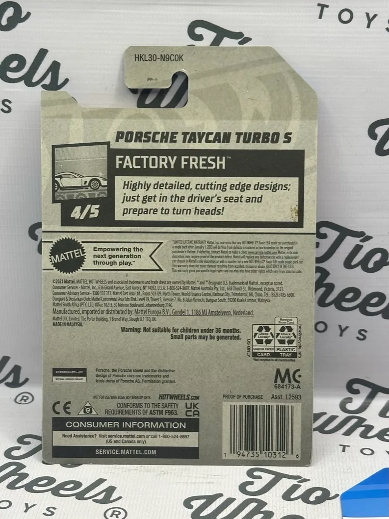 Porsche Taycan Turbo S Zamac