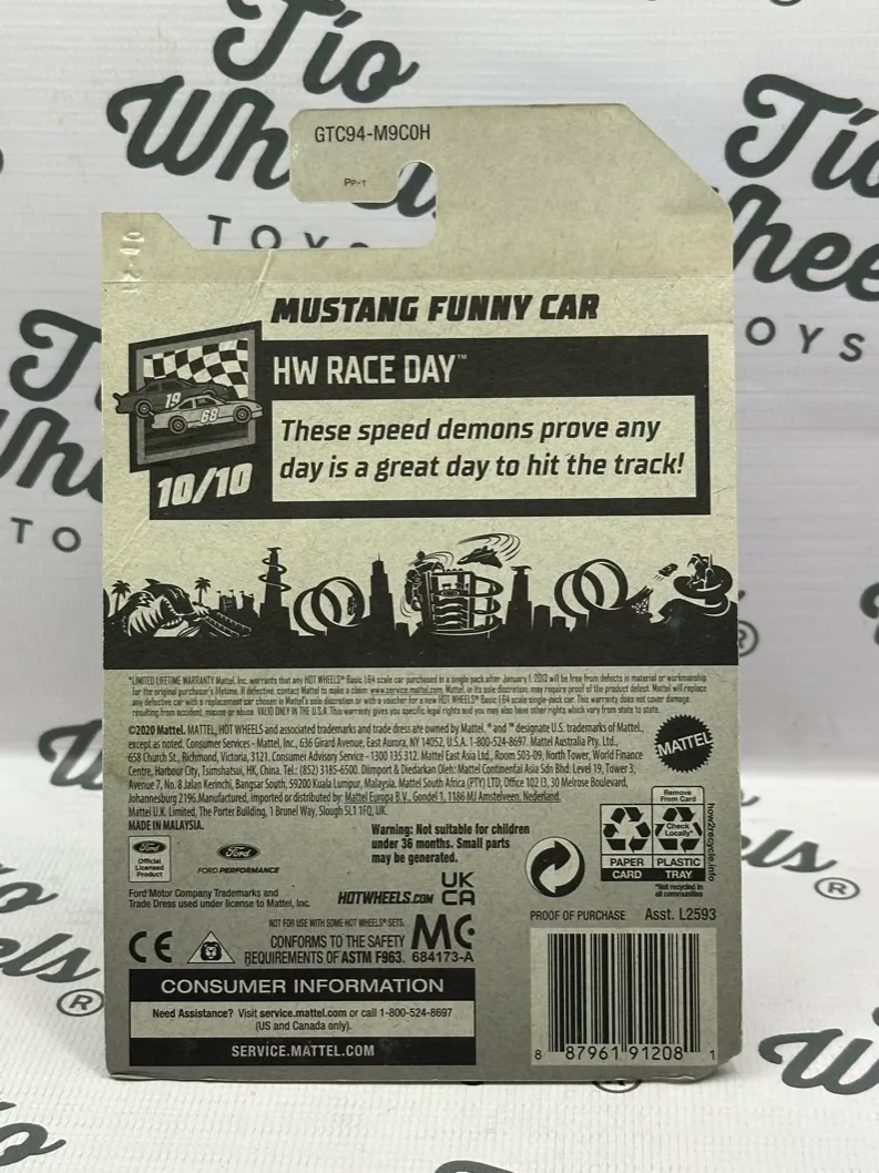 Ford Mustang Funny Car Th Básico