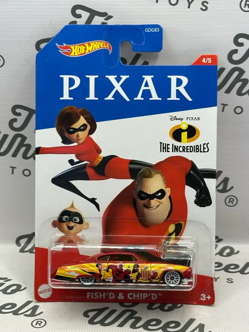 Fish and Chip The Incredibles pixar