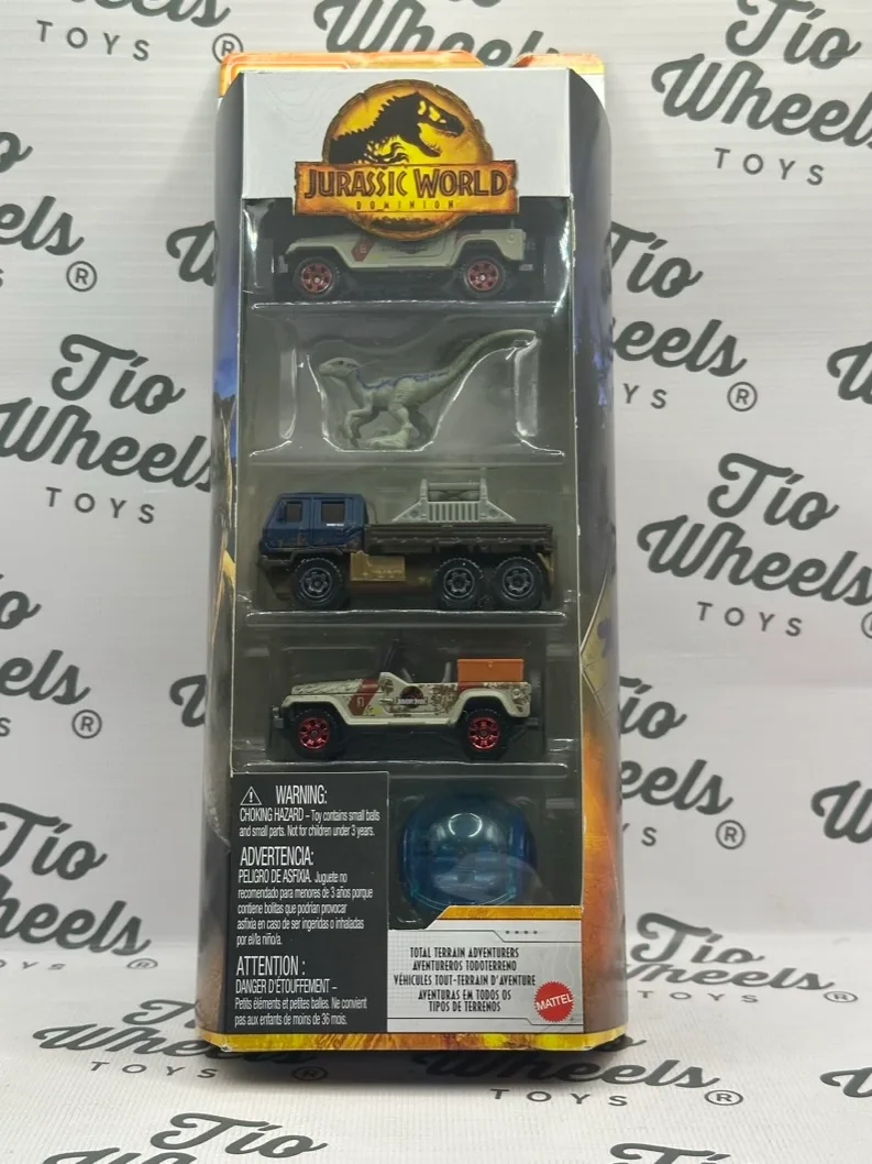 Pack 5 Jurassic World 2021