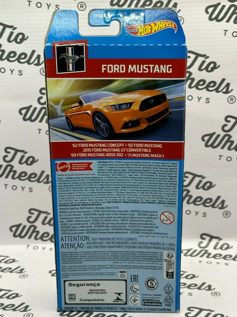 Pack 5 Ford Mustang
