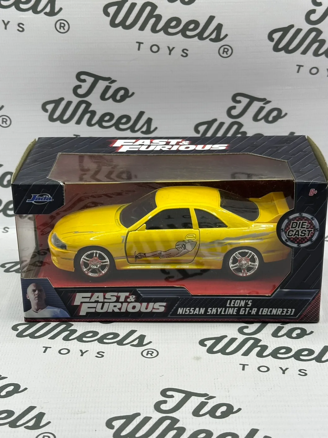 Nissan Skyline GT-R BCNR33 Leon’s Jada 1:43