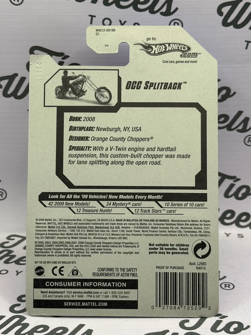 OCC Splotback