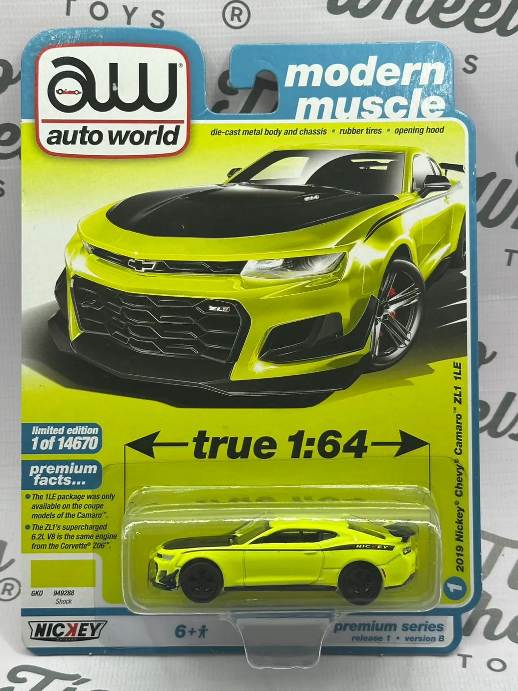 Chevy Camaro ZL1 1LE Nickey 2019