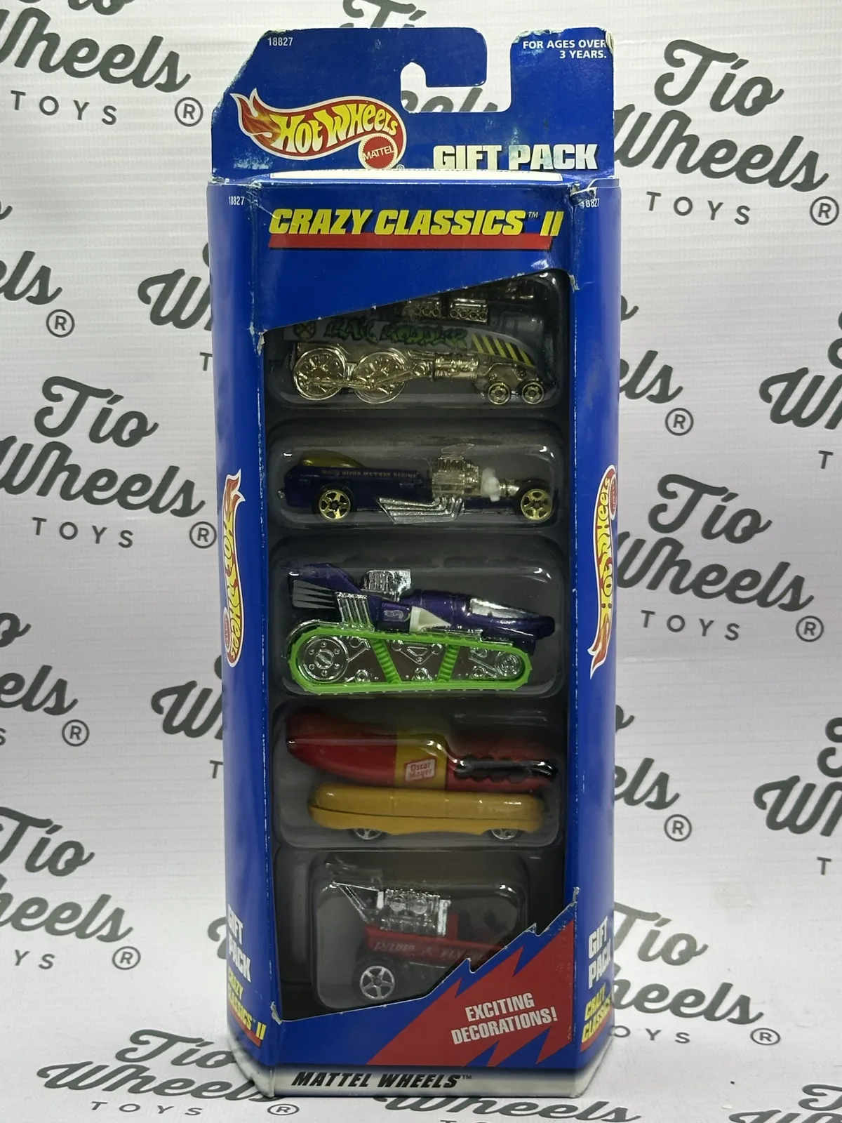Pack 5 Crazy Classic ll detalle