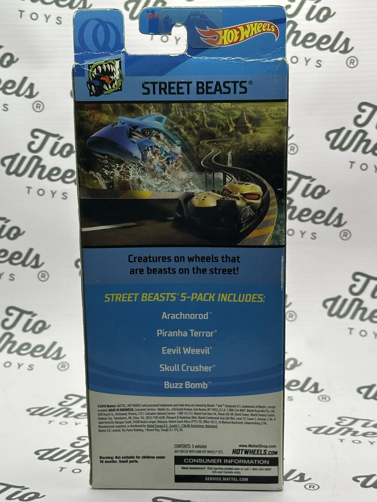 Pack 5 Street Beasts 2019