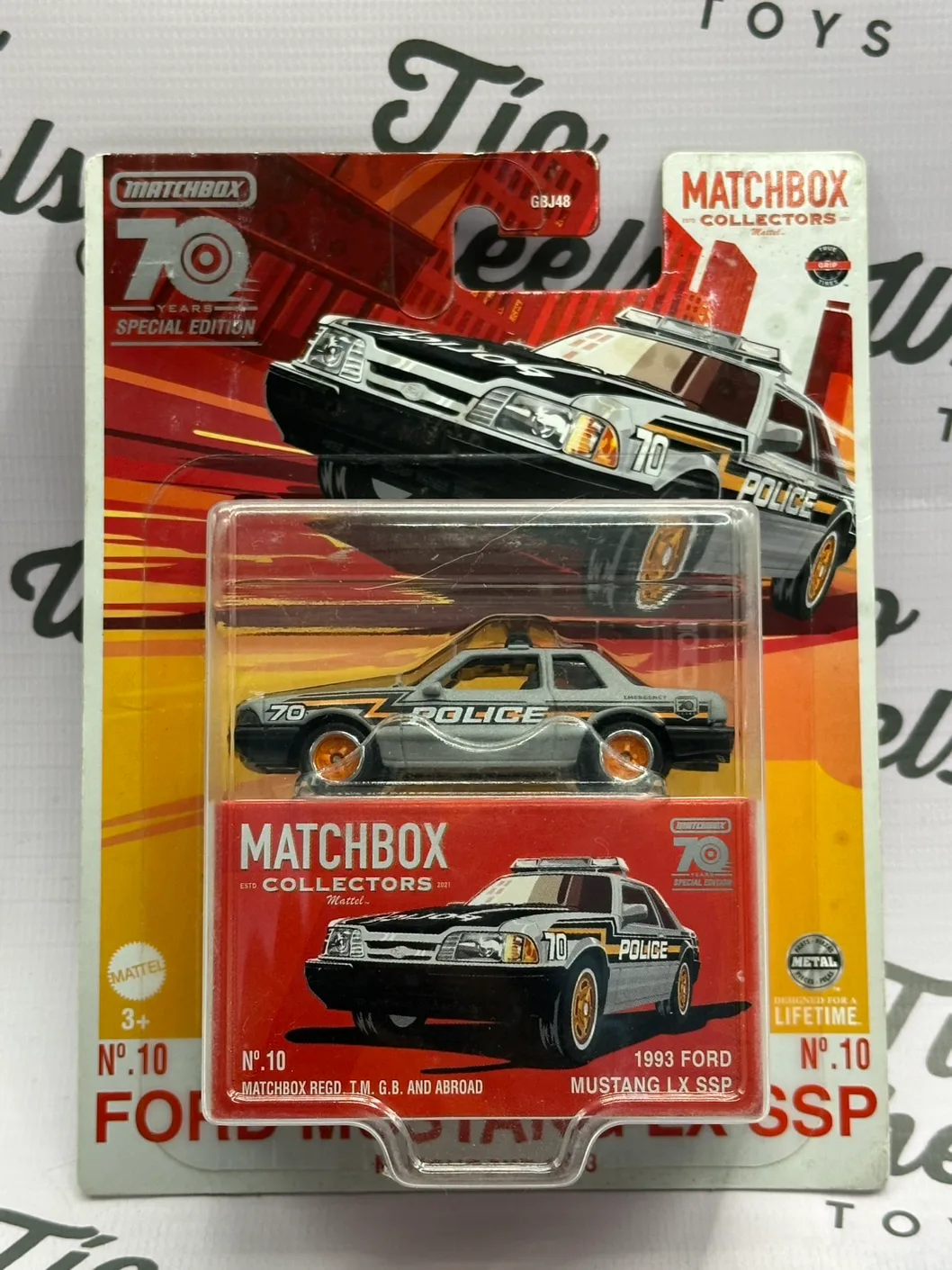 Ford Mustang 1993 LX SSP Matchbox