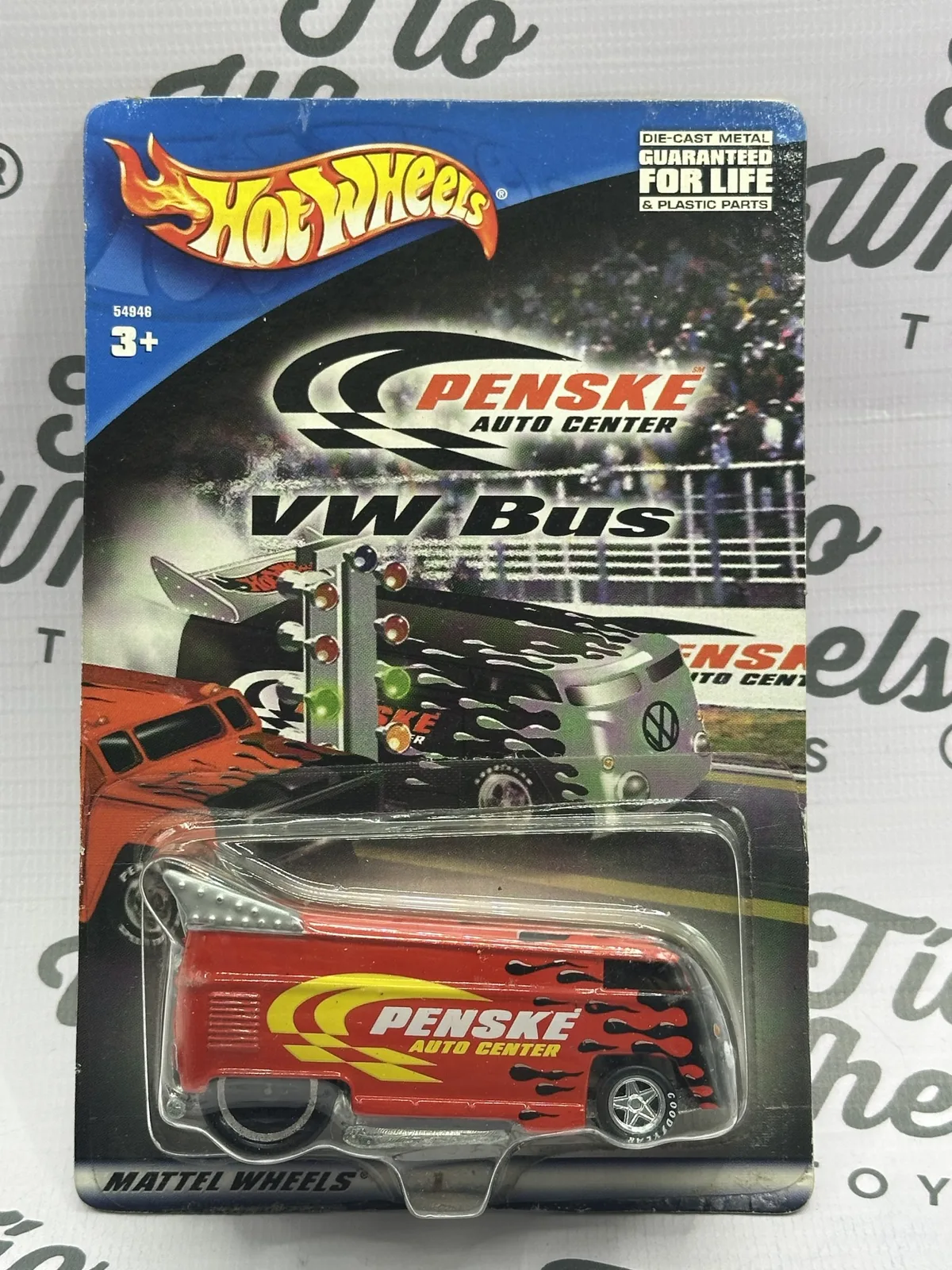 Volkswagen Bus Penske red
