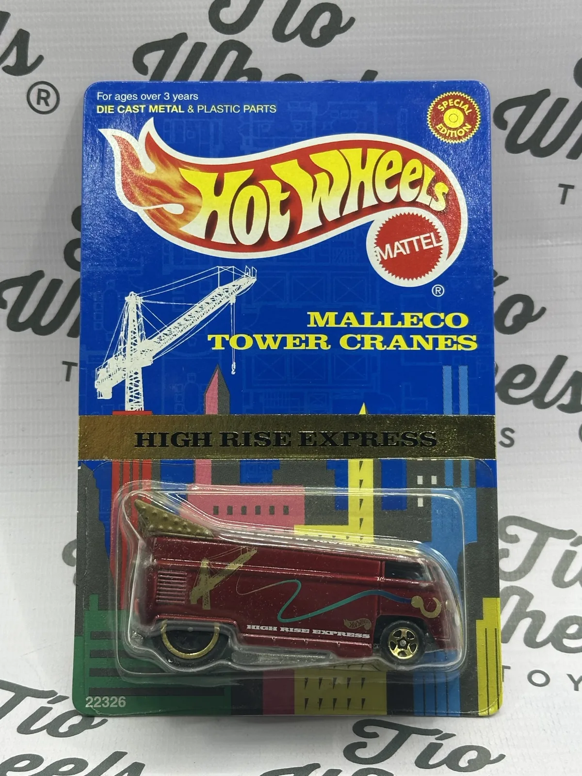 Volkswagen Bus Malleco Tower Crane 1999