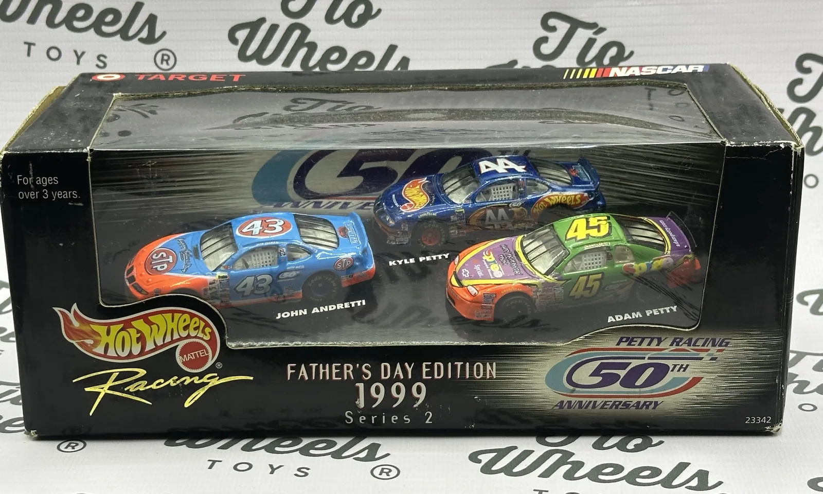 Set Nascar 3 Racing Día del Padre 1997