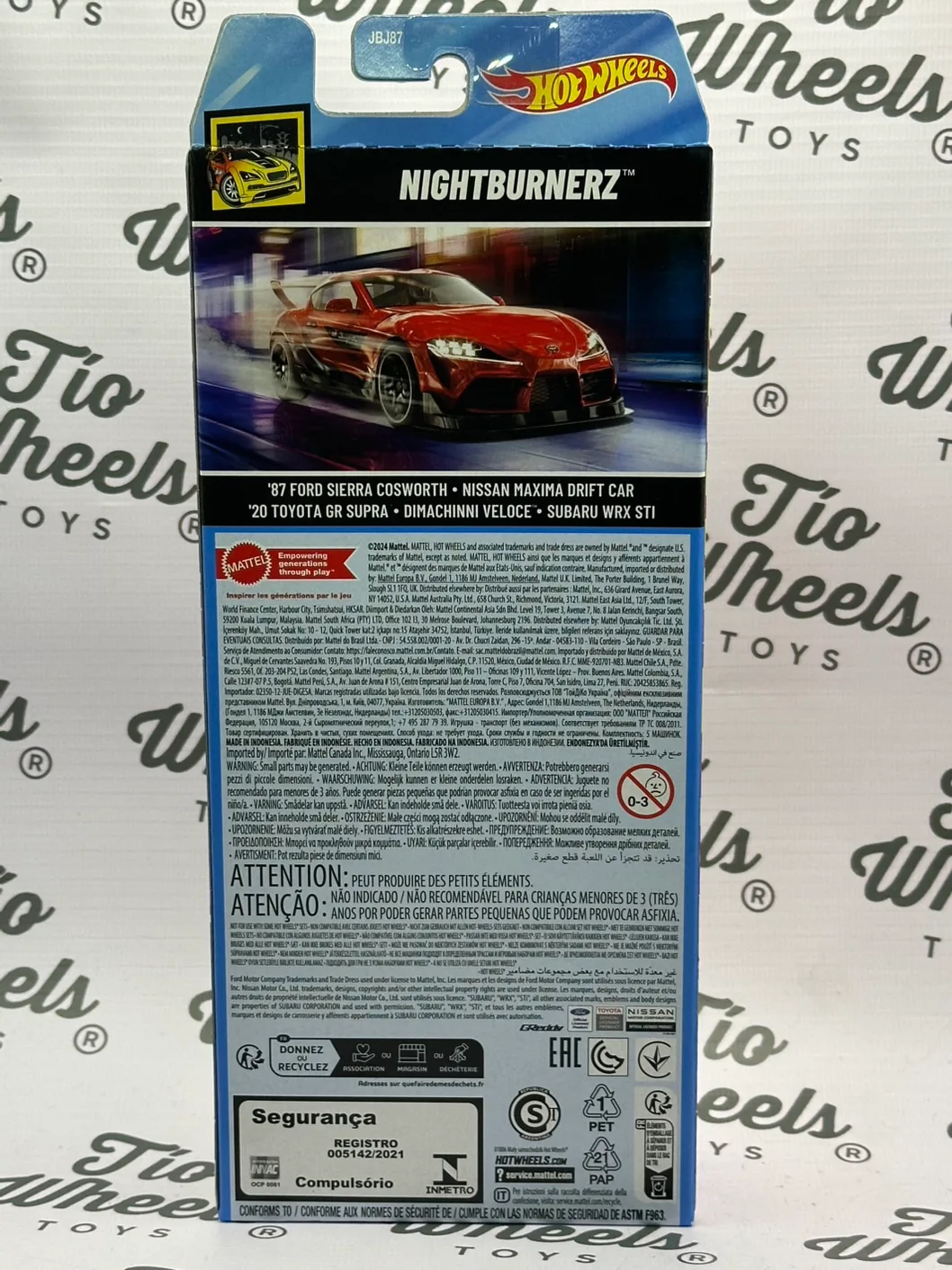Pack 5 NightBurnerz 2024