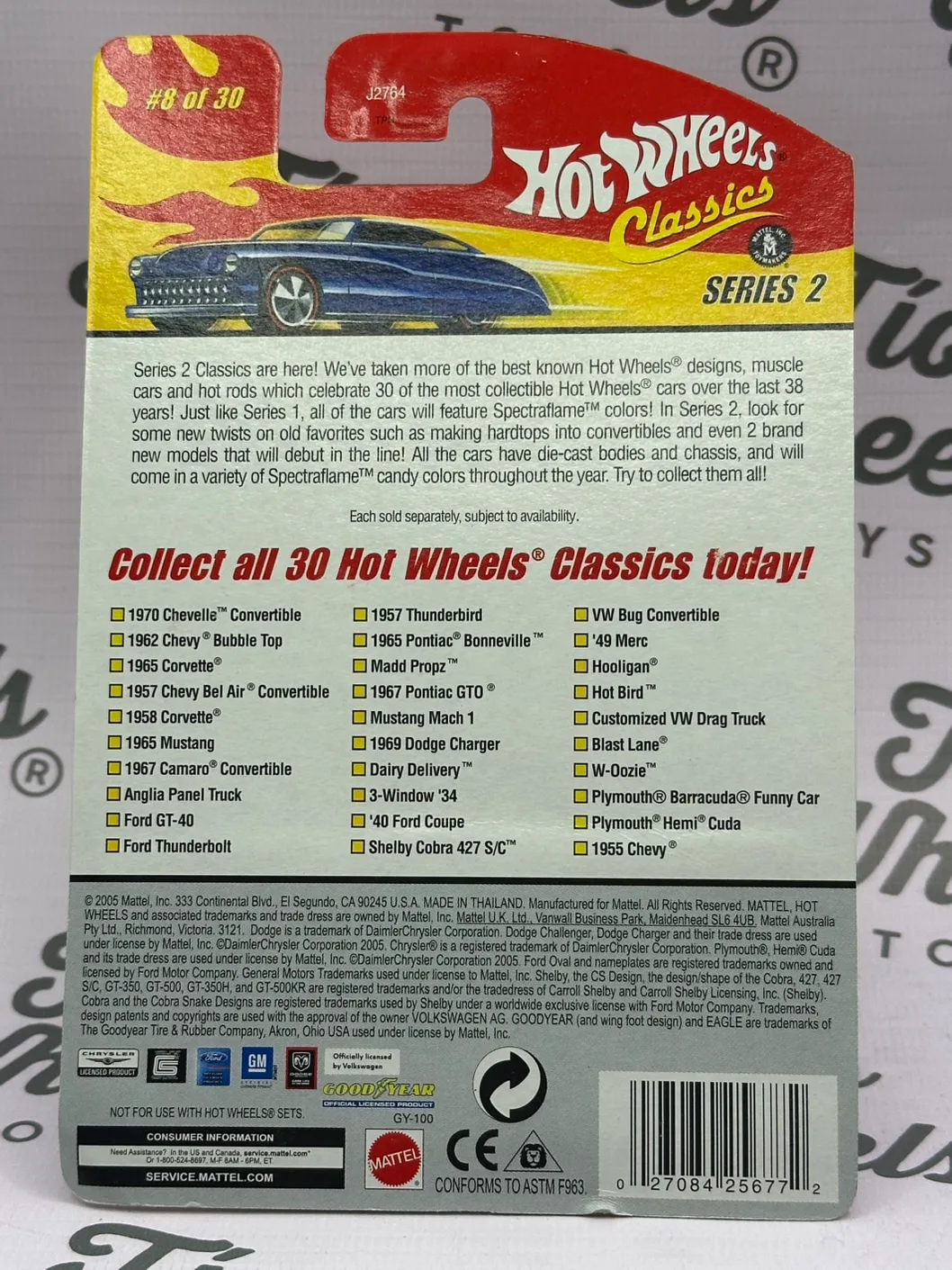 Anglia Panel Truck Hotwheels Classics
