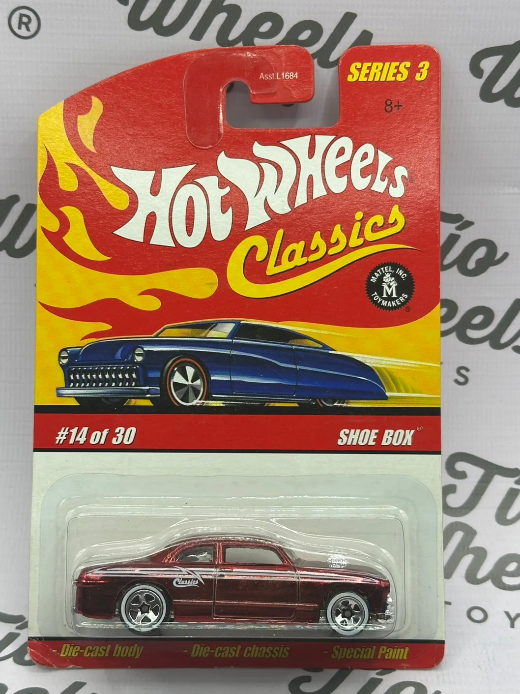 Shoe Box Hotwheles Classics