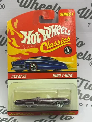 Ford Thunderbird 1963 Hotwheels Classics
