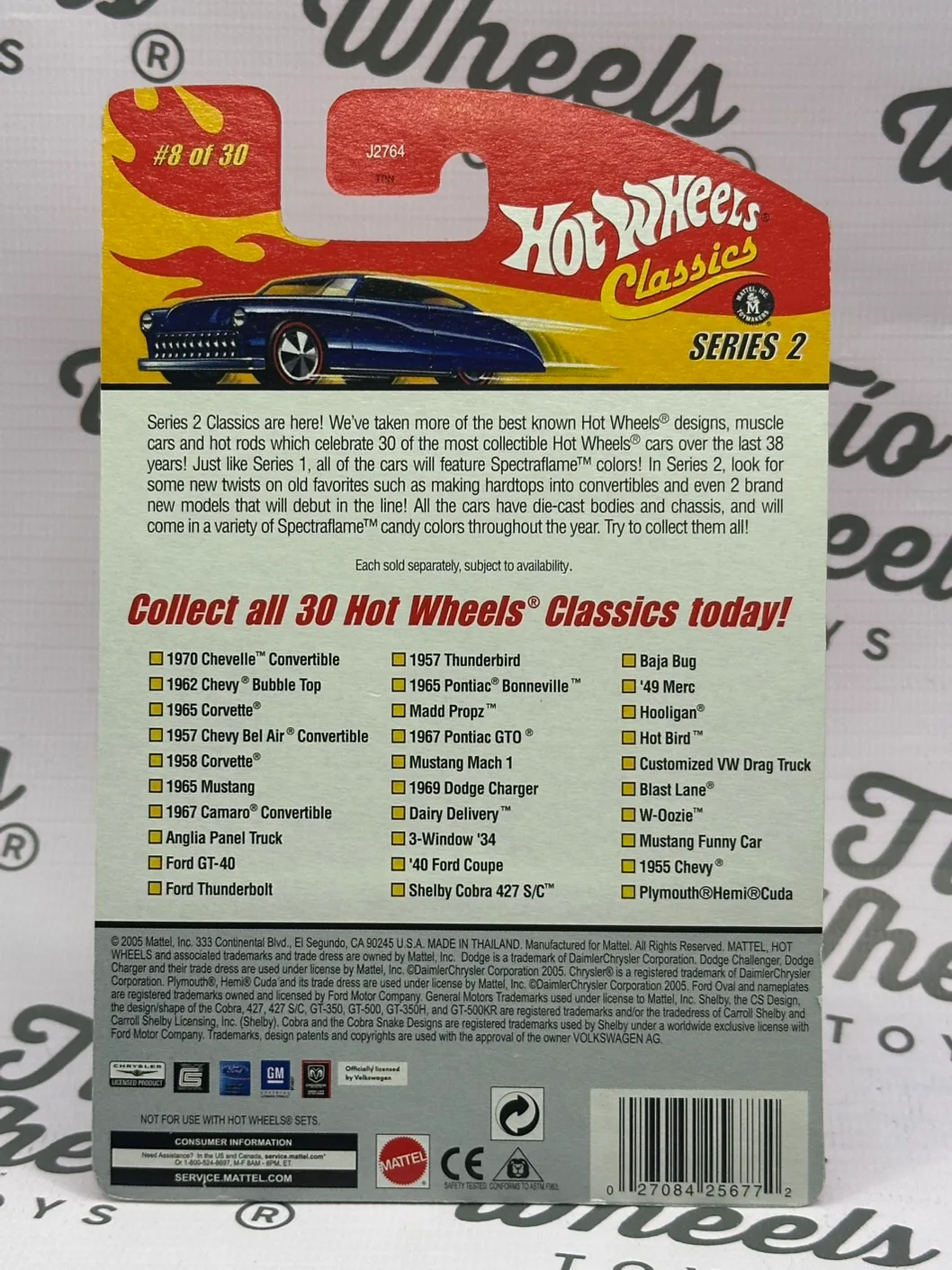 Anglia Panel Truck Hotwheels Classics