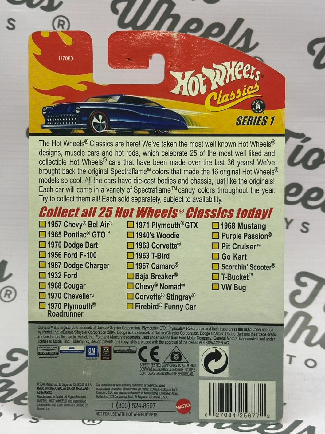 Firebird Funny Car Hotwheels Classics
