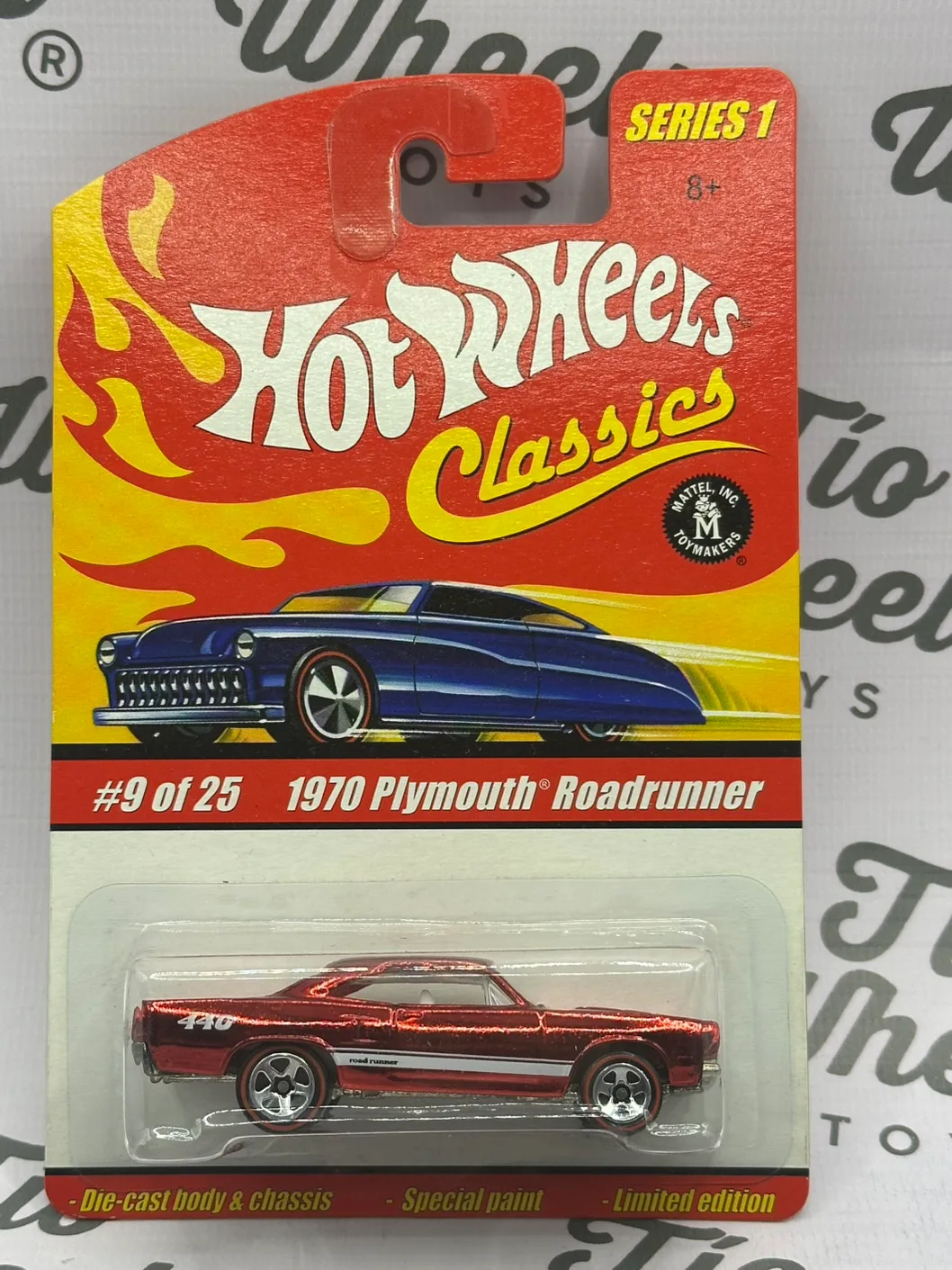 Plymouth Roadrunner 1970 Hotwheels Classics