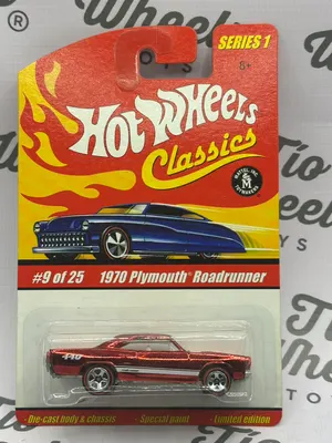 Plymouth Roadrunner 1970 Hotwheels Classics