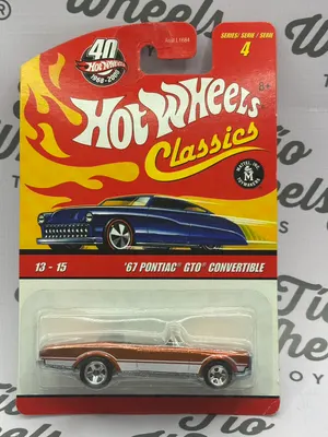 Pontiac GTO Convertible 1967 Hotwheels Classics