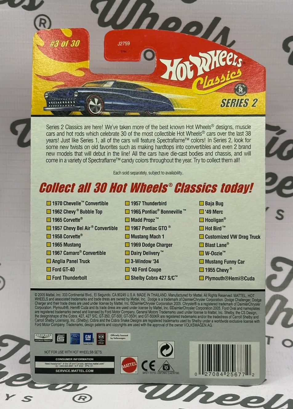 Corvette 1965 HotWheels Classics