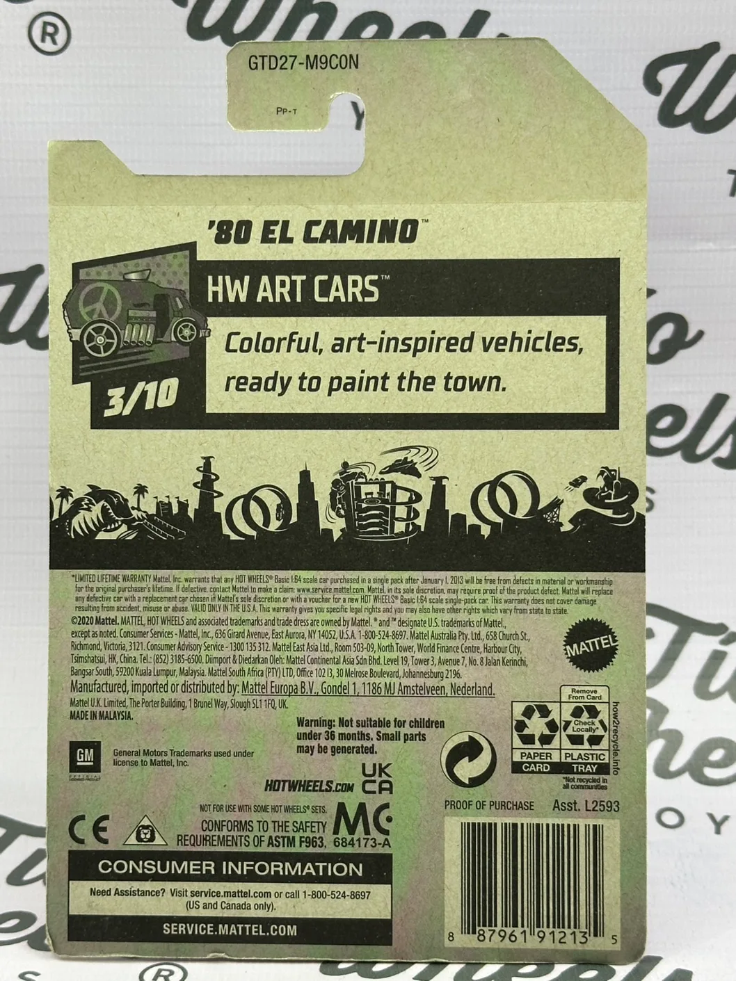 Chevy el Camino 1980 Zamac