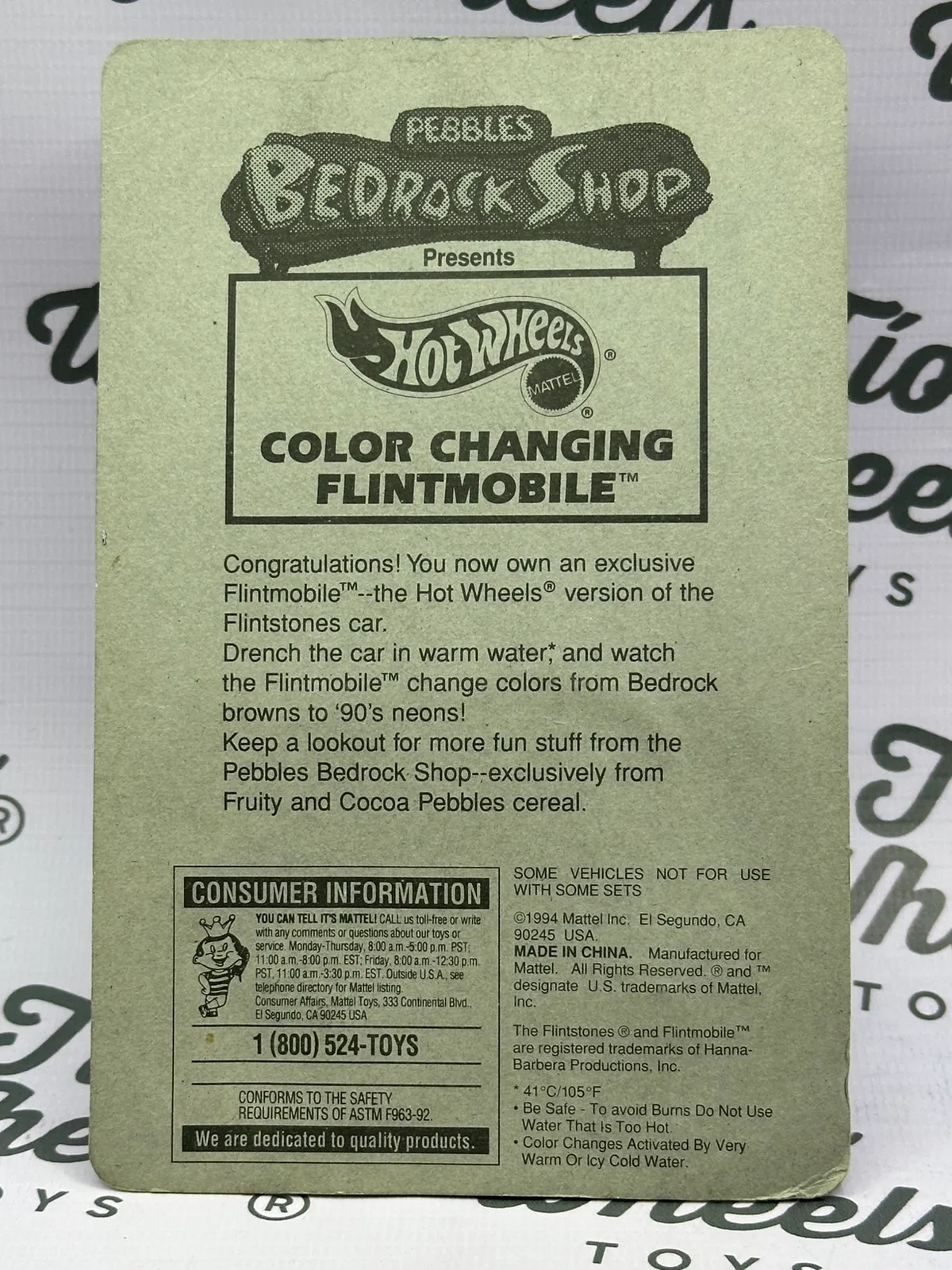 Flintstones Flintmobil