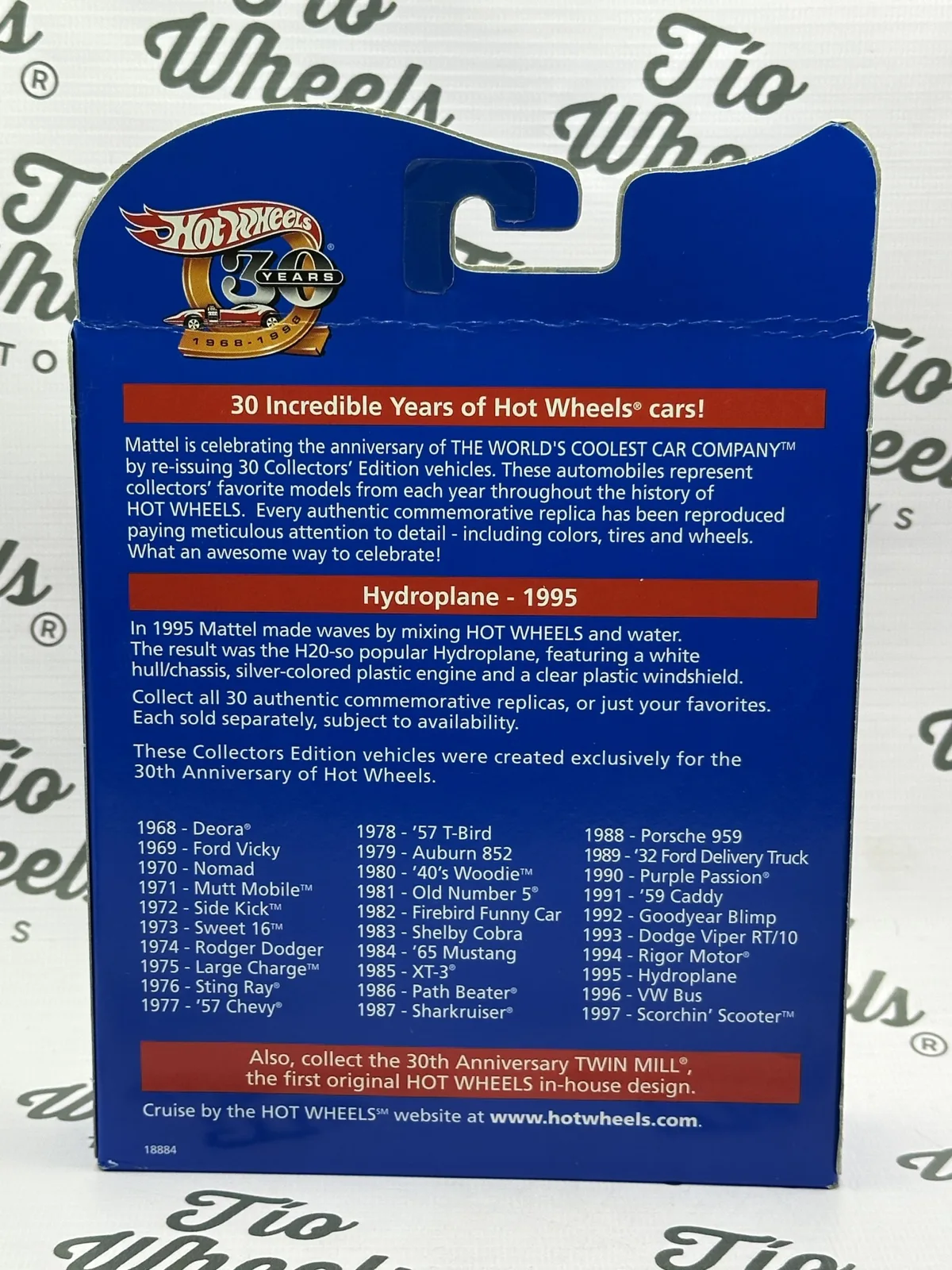 Hydroplane 1995 Primera edición Aniversario 30 años