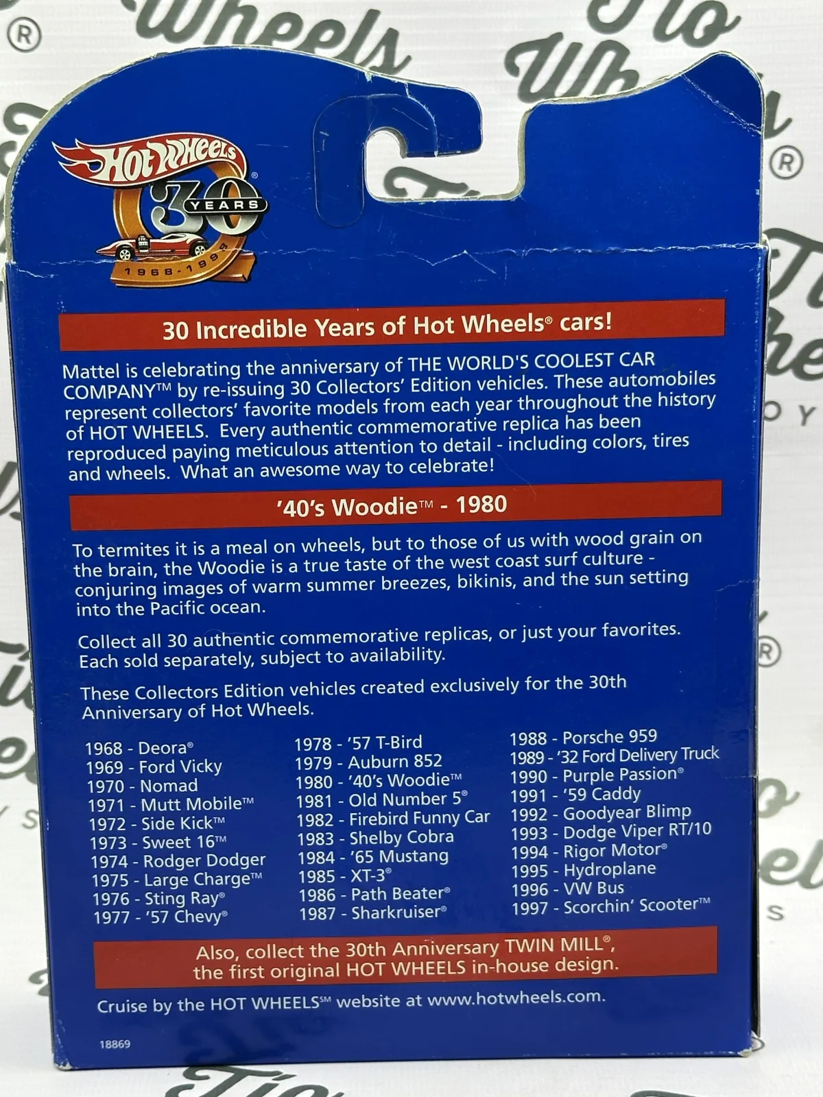 Woodie 40’ 1980 Aniversario 30 años