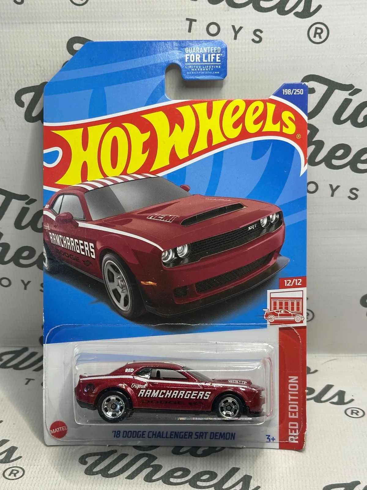 Dodge Challenger SRT Demon 2018 Red Edition