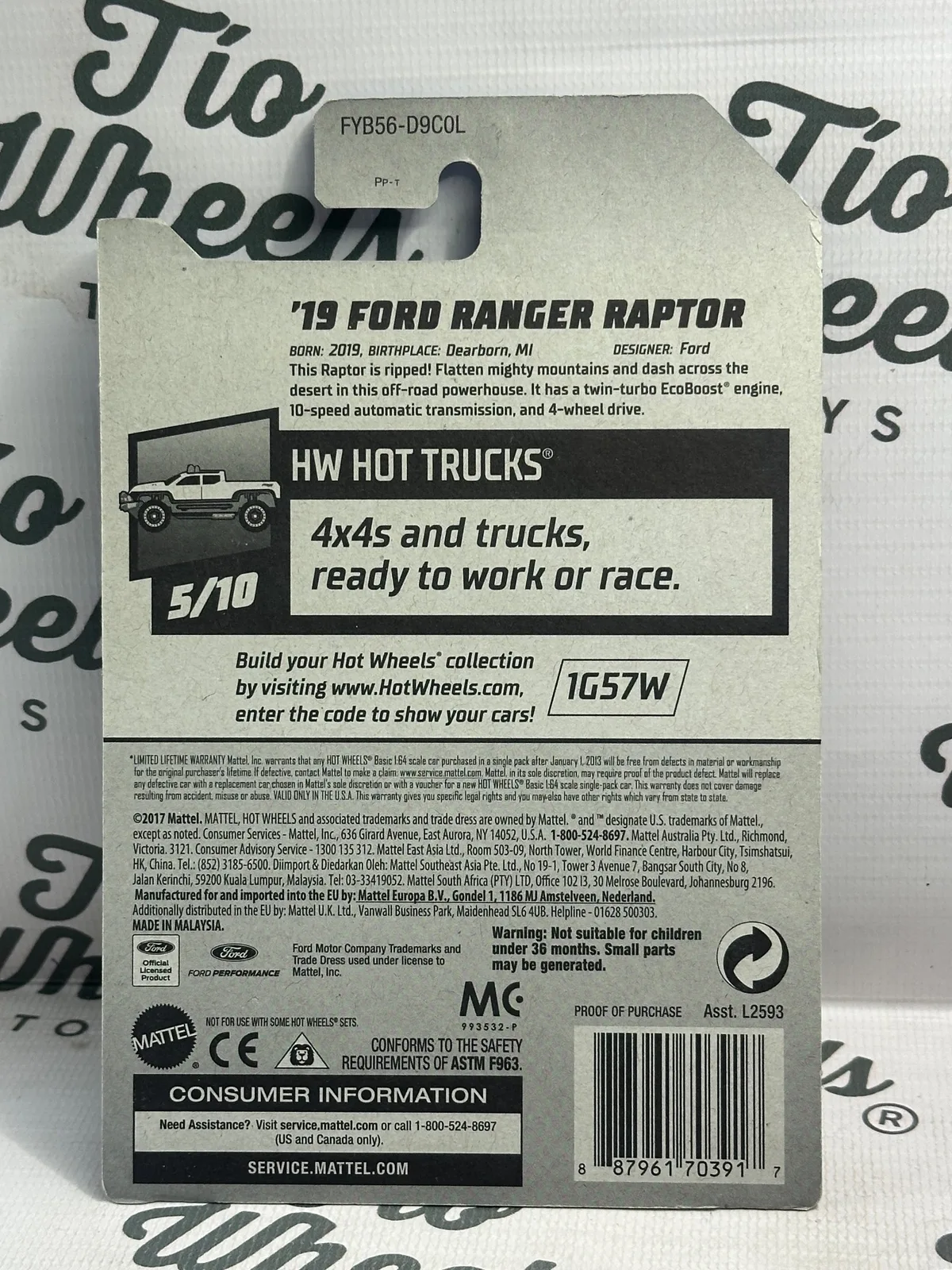 Ford Ranger Raptor 2019