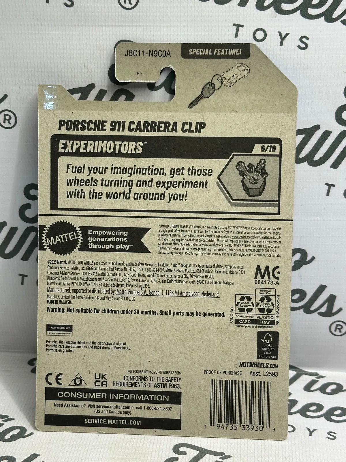 Porsche 911 Carrera Clip