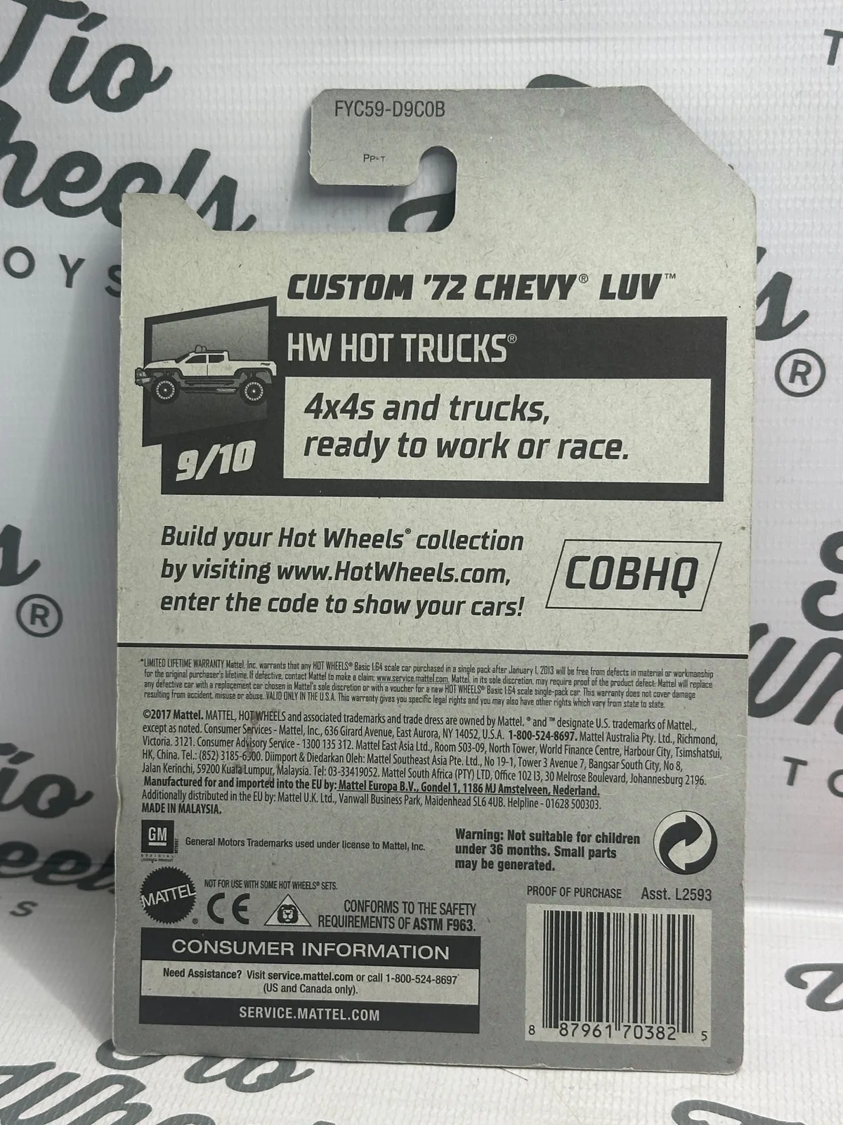 Chevy Luv 72 error 2 Burbujas